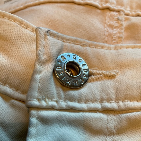 AG Adriano Goldschmied Jeans Beige 5-Pocket Skinny Fit w/ Stretch Sz 26R x 27.5” - Picture 6 of 15